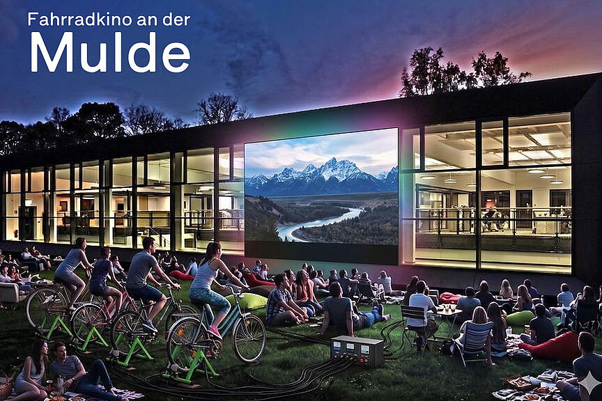 Fahradkino an der Mulde Fahradkino an der Mulde